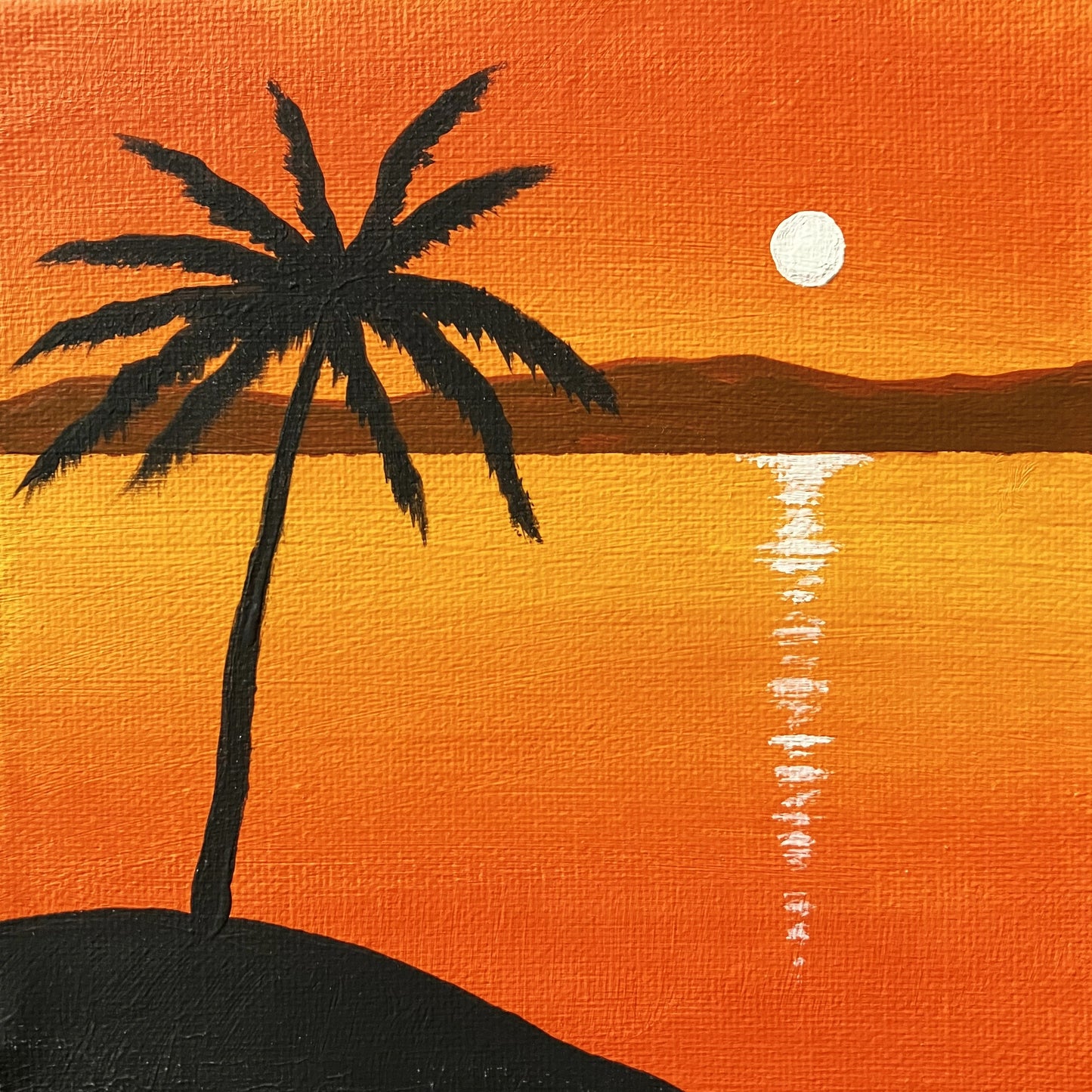 Palm Sunset - Print