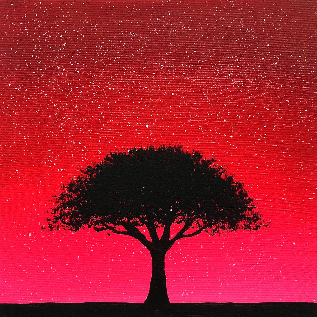 Crimson Silence - Print