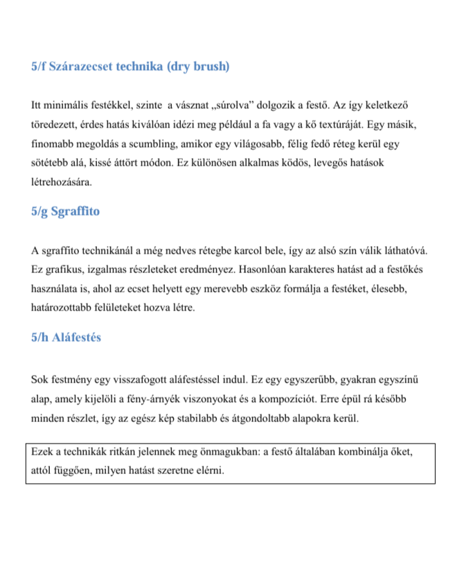 Kezdő Festők Kézikönyve - E-book