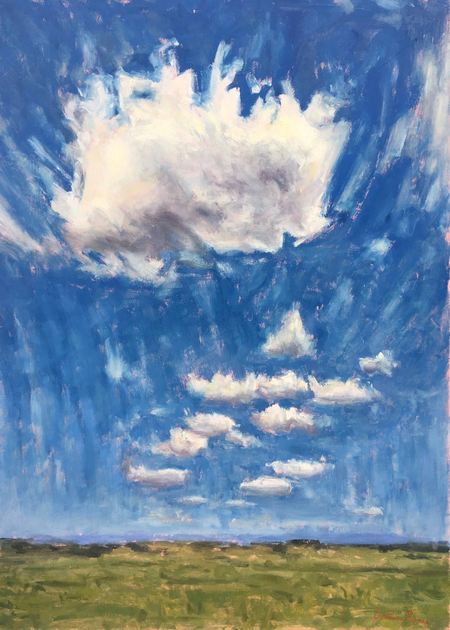 Cloudy Day II. - Signed Print